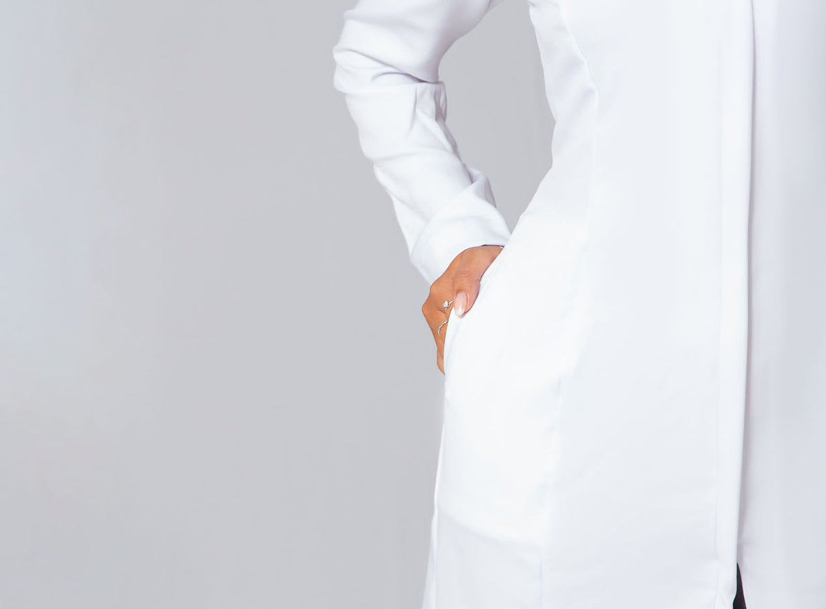 JALECO LARA - EM CREPE DE ALFAIATARIA