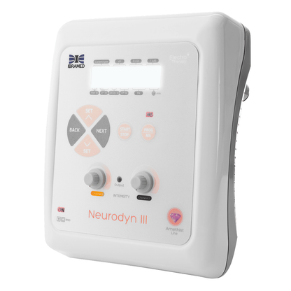 Aparelho de Eletroestimulação Portátil TENS, FES e Burst com 2 Canais – Neurodyn III Ibramed
