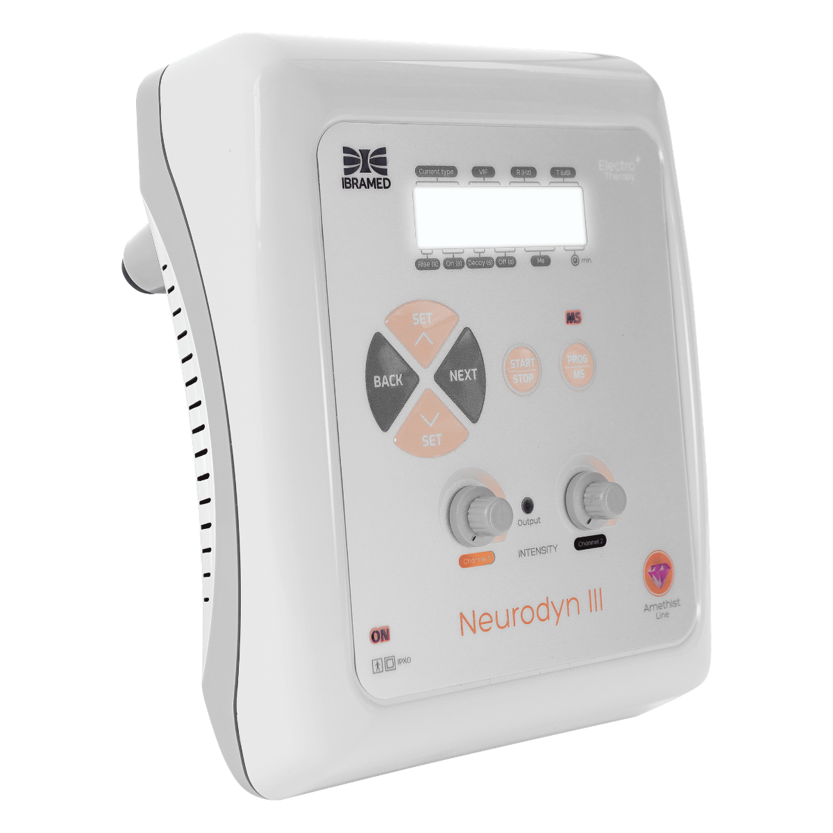 Aparelho de Eletroestimulação Portátil TENS, FES e Burst com 2 Canais – Neurodyn III Ibramed