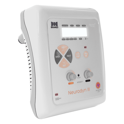 Aparelho de Eletroestimulação Portátil TENS, FES e Burst com 2 Canais – Neurodyn III Ibramed