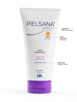 Hidratante com Ácidos Graxos Essenciais e Perfume 200 ml – A.G.E Premium Pielsana