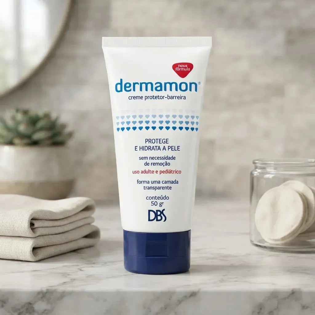 Creme Protetor de Barreira com Óxido de Zinco 50 g – Dermamon DBS