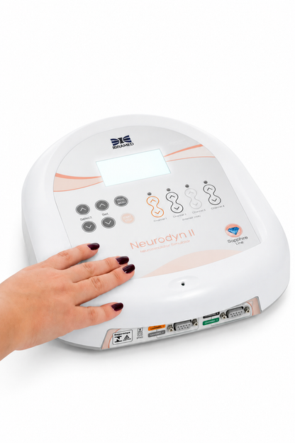 Aparelho de Eletroterapia TENS, FES e Corrente Russa com 4 Canais – Neurodyn II Ibramed