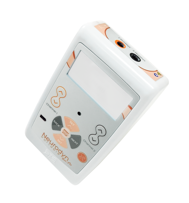 Aparelho de Eletroterapia Portátil TENS e FES com 2 Canais – Neurodyn Portable Ibramed