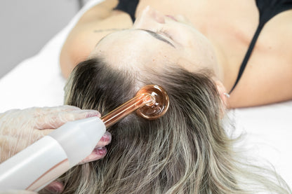 Aparelho de Alta Frequência Portátil para Tratamento Facial e Capilar – HF Ibramed
