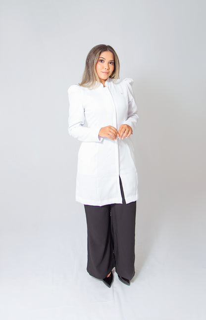 JALECO LARA - EM CREPE DE ALFAIATARIA