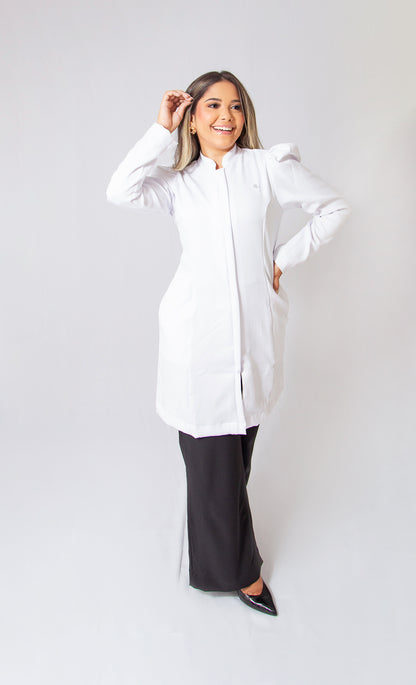 JALECO LARA - EM CREPE DE ALFAIATARIA
