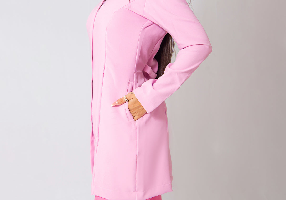 JALECO LARA - EM CREPE DE ALFAIATARIA