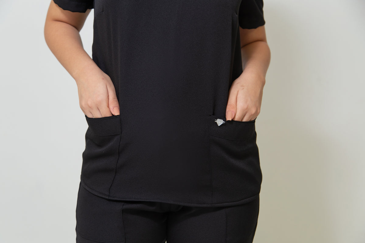 SCRUB BIA - EM CREPE LEVE