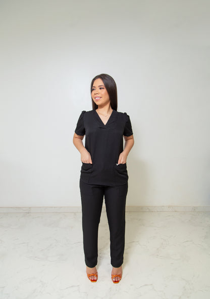 SCRUB BIA - EM CREPE LEVE