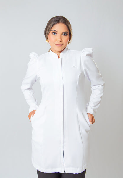 JALECO LARA - EM CREPE DE ALFAIATARIA