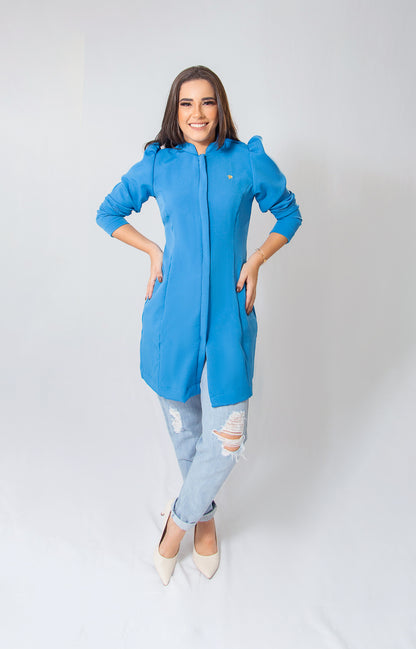 JALECO LARA - EM CREPE DE ALFAIATARIA