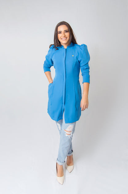 JALECO LARA - EM CREPE DE ALFAIATARIA