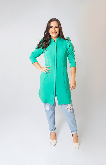 JALECO LARA - EM CREPE DE ALFAIATARIA