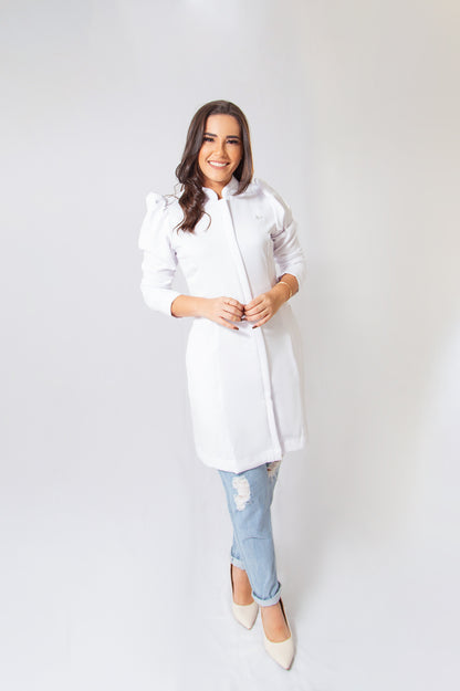 JALECO LARA - EM CREPE DE ALFAIATARIA