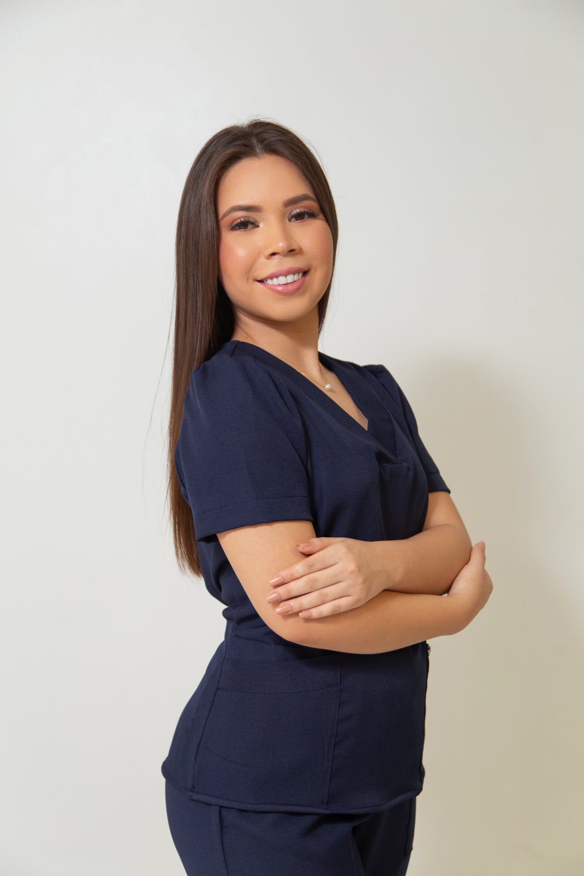 SCRUB BIA - EM CREPE LEVE