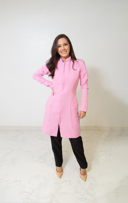 JALECO LARA - EM CREPE DE ALFAIATARIA