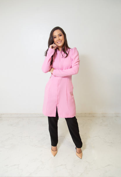 JALECO LARA - EM CREPE DE ALFAIATARIA