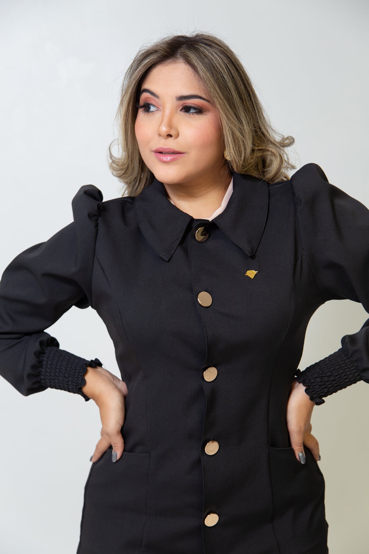 JALECO ISE - EM CREPE DE ALFAIATARIA