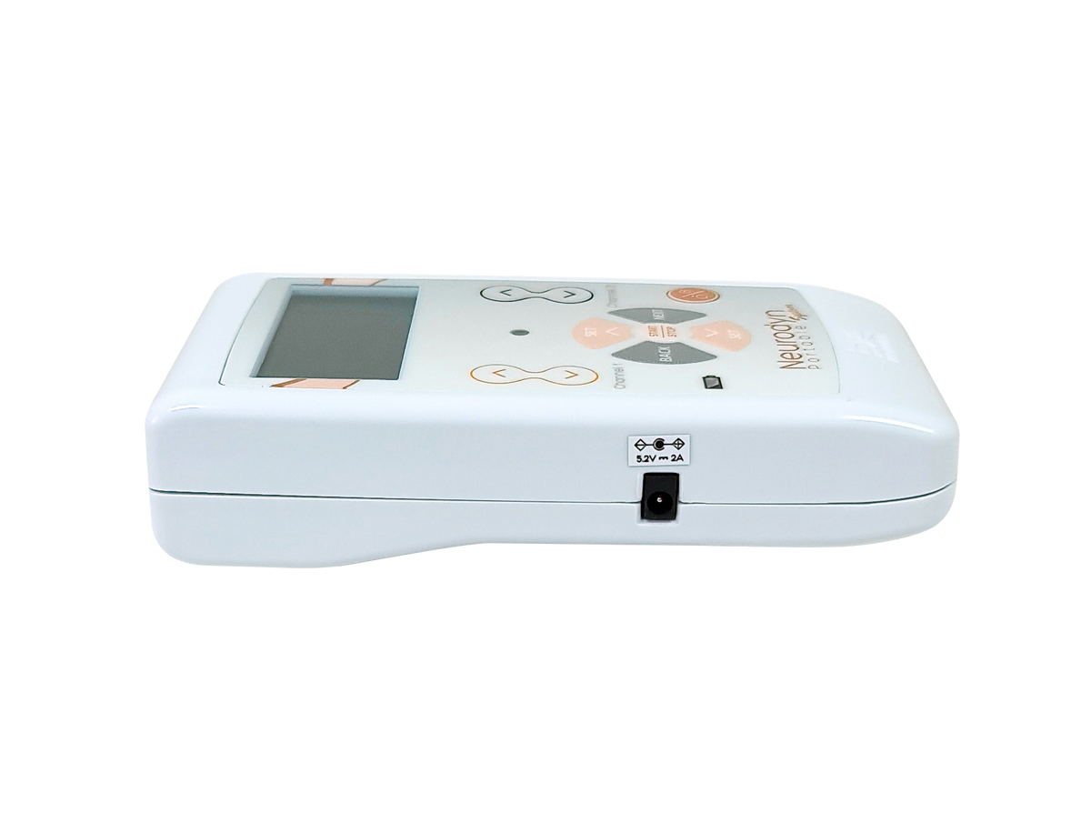 Aparelho de Eletroterapia Portátil com 5 Correntes e 2 Canais – Neurodyn Portable System Ibramed
