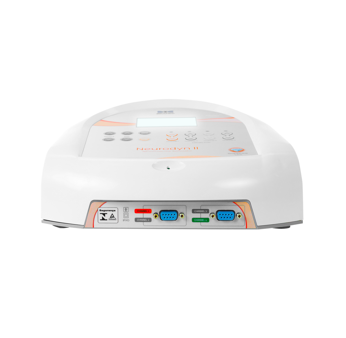 Aparelho de Eletroterapia TENS, FES e Corrente Russa com 4 Canais – Neurodyn II Ibramed
