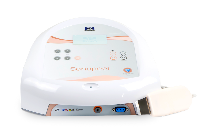 Aparelho de Peeling Ultrassônico com Microcorrentes – Sonopeel Ibramed
