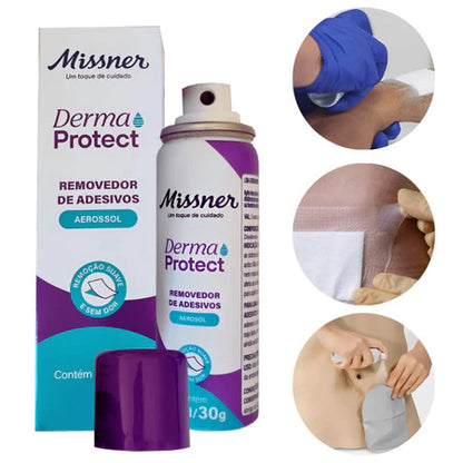 Removedor de Adesivo de Curativos em Spray Aerossol 50 ml – Derma Protect Missner