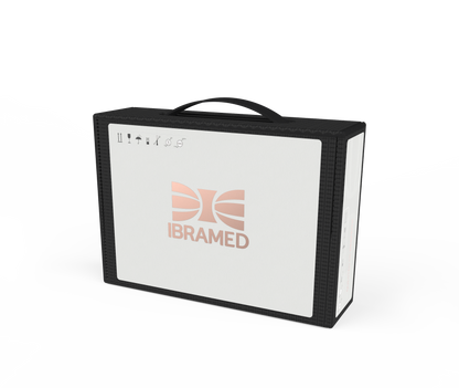 Aparelho de Eletroterapia Portátil com 5 Correntes e 2 Canais – Neurodyn Portable System Ibramed