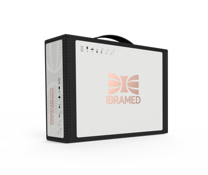 Aparelho de Eletroterapia Portátil com 5 Correntes e 2 Canais – Neurodyn Portable System Ibramed