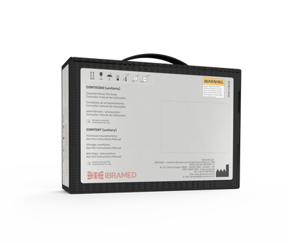 Aparelho de Eletroterapia Portátil com 5 Correntes e 2 Canais – Neurodyn Portable System Ibramed