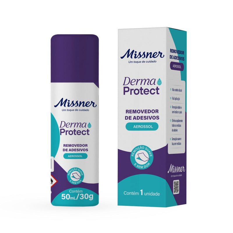 Removedor de Adesivo de Curativos em Spray Aerossol 50 ml – Derma Protect Missner