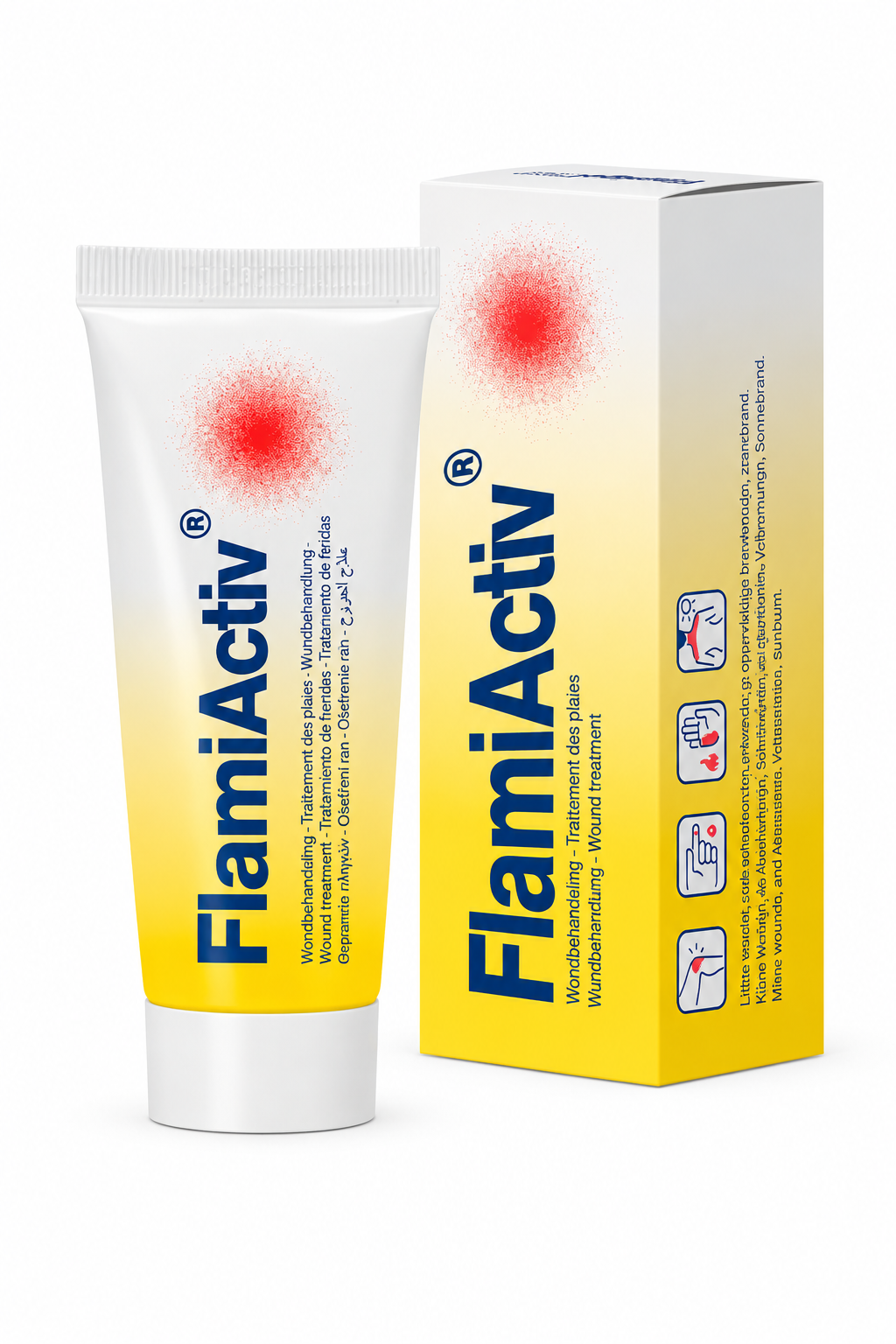 Gel Coloide Hidroativo com Arginina para Feridas Superficiais – Flamiactiv Flen Health