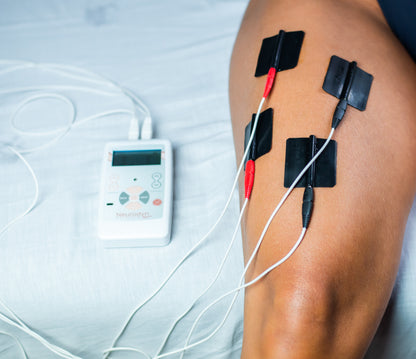Aparelho de Eletroterapia Portátil com 5 Correntes e 2 Canais – Neurodyn Portable System Ibramed