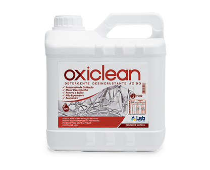 Detergente Ácido Concentrado para Remoção de Oxidação Galão 5 L – Oxiclean Labnews
